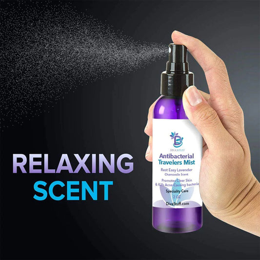 Anti-Bacterial Travelers Mist - Lavender Chamomile Scent 2 OZ