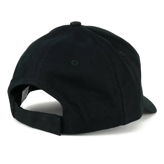 AC Racing NASA Insignia Logo Embroidered Deluxe Cotton Cap (One Size, Black)